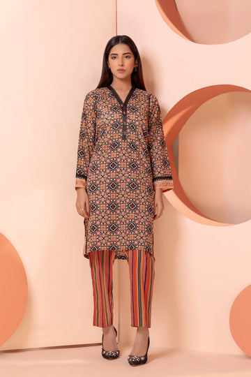 Bonanza Satrangi Black Lawn Suit Ssk222p15 Eid Pret 2022 Online Shopping